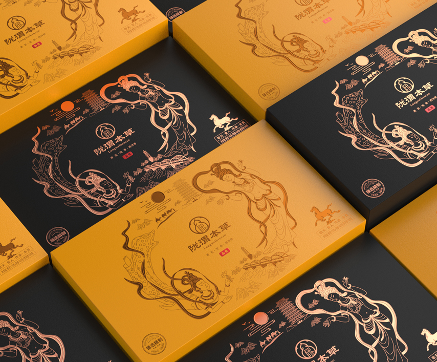 隴渭本草飲片伴手禮禮盒